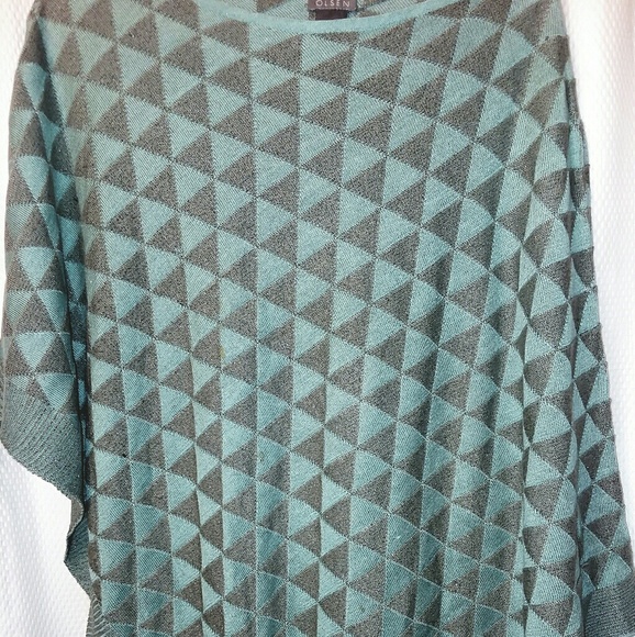 Sigrid Olsen poncho top - Picture 1 of 7